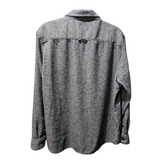 Sun + Stone Men's Grindle Regular-Fit Button-Down Flannel Shirt Size XXL - Picture 2 of 5